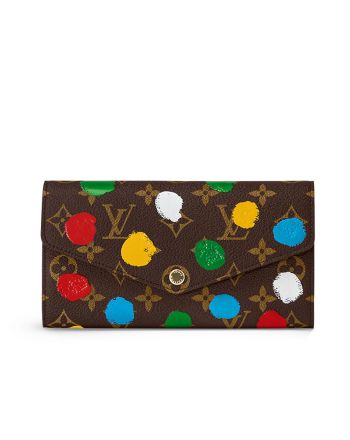 Louis Vuitton LV x YK Sarah Wallet M81980 Brown