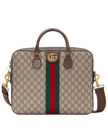 Gucci Ophidia GG briefcase 574793 Dark Coffee